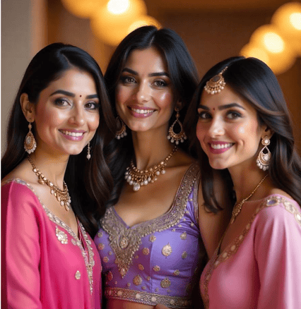 Bridesmaid Simple Makeover Package(For 3 person)